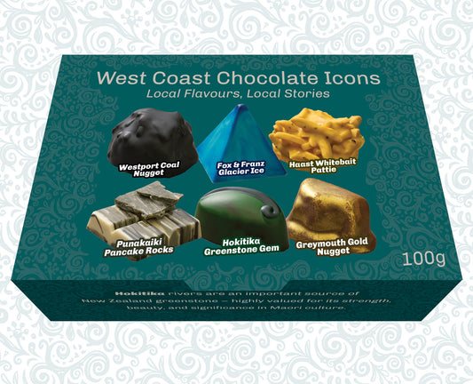 West Coast Chocolate Icons Box 100g